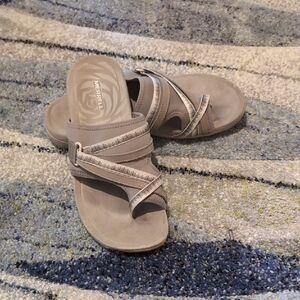 Merrell Gray Sandals with Arch Support